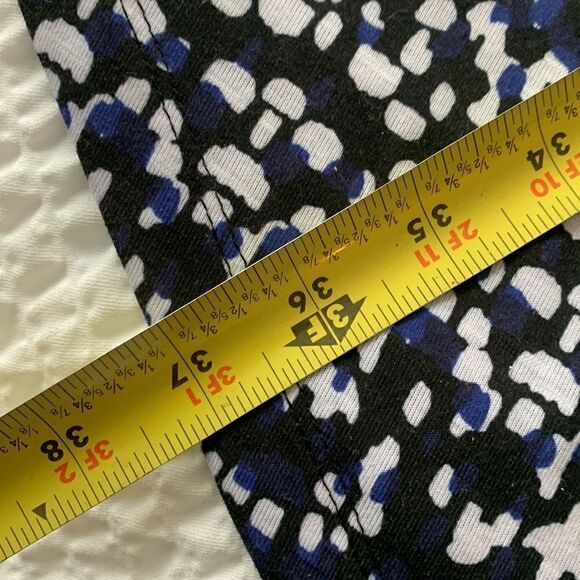 NICOLE MILLER. Original dress with knit, great near new, polyester/spandex, Med - Picture 9 of 15